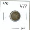 Image 1 : 1888 Canada small 5¢ coin