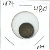 Image 1 : 1893 Canada small 5¢ coin