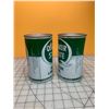 Image 2 : LOT OF 2 FULL 1 QUART QUAKER STATE OIL CANS