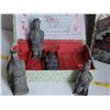 Image 2 : Eternal Army Jigsaw Book & Replica stone figurines of Terracotta Warrior Statuettes XHANXI
