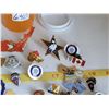 Image 5 : Lot of  Mason, Eastern Star, Anavets, Jaycees, Navy League & legion pins.
