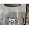Image 3 : Vintage Beacon Barn Lantern. Glass chimney made in Canada.
