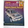 Image 1 : Toyota Repair Manuel 1979-'95 pickups. 1984-'95 4 runners.