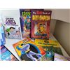 Image 3 : Game & book lot. Disney Frozen Monopoly Jr. Books include Batman, Bugs life, Bart Simpson, Star Wars