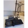 Image 8 : Samsonite cosmetic travel case, 2 styles of jewelry travel cases & metal earring/ chain holder.
