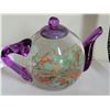Image 3 : Teapot paperweight/ sun catcher.