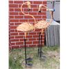 Image 2 : Metal Flamingo yard decor. Excellent condition. Approx. 46” high.