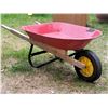 Image 4 : Vintage metal & wood child's wheelbarrow.