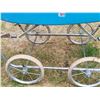 Image 3 : Vintage Gendron Child's play baby carriage. Holly Hobby Bonnet damaged & repaired.