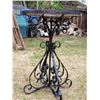 Image 2 : Ornate wrought iron side table.