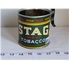 Image 1 : Vintage Stag chewing tobacco can.