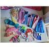 Image 3 : Lot of Barbie cases, clothes, shoes & accessories.
