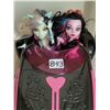 Image 11 : Monster High, Mattel Dracolra car with Freaky Fusion Dracubecca & Frankie Stein dolls.