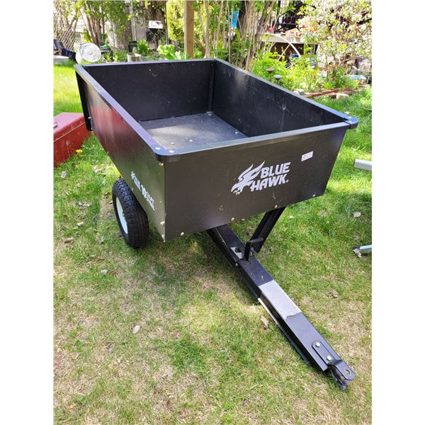 Blue Hawk 10cu. ft. Steel Trailer.