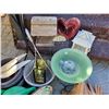 Image 3 : Lot of outdoor yard & garden decor. Pots, jugs, bird bath,feeders,patio lanterns, stepping stone, fo
