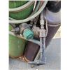 Image 2 : Oxygen & acetylene tanks, hose & torch. Not used for some time. Condition unknown.