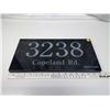 Image 2 : 16"x8" Marble Sign 3238 CopeLand Rd (Heavy)