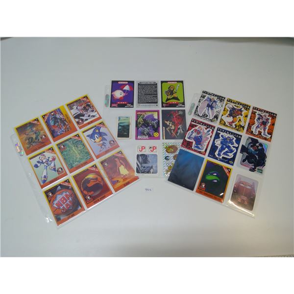 Q8 Mix lot of Cards (9)- The Ultimate (10)- Nintendo, Fanimation, 1990's Tea Cards