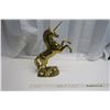 Image 2 : Brass Unicorn 16" Tall