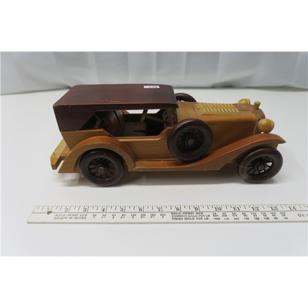 Large Wooden Car