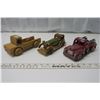 Image 1 : 3 Medium Wood Cars
