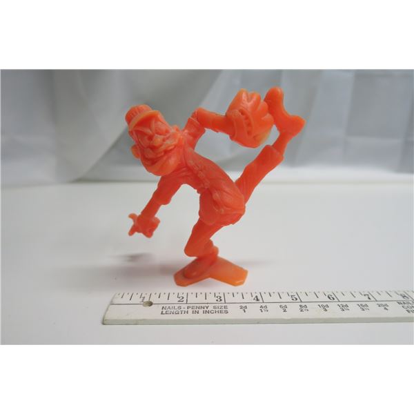 Marx Plastic Figure Baseball Player - Nutty Mods Bull Pen Bo Bou