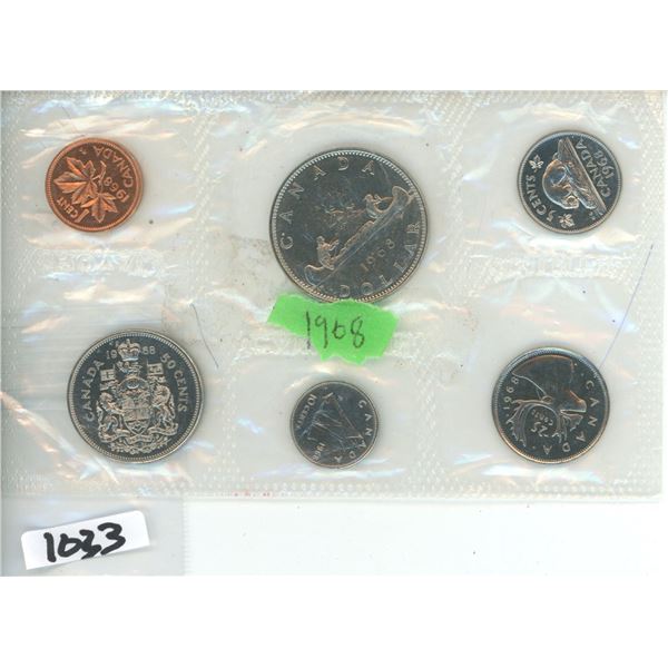 1968 UNC Coin Set