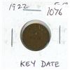 Image 1 : 1922 Canadian Small Cent. Key Date. F-12.