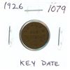 Image 1 : 1926 Canadian Small Cent. Key Date. VF-20.