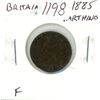 Image 1 : Great Britain. 1885 Queen Victoria Farthing. F-12.