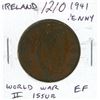 Image 1 : Ireland. 1941 Penny. World War II issue. EF. Nice.