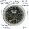 Image 1 : Netherlands Antilles. 1979 2 ½ Gulden. Scarce Date. Mintage of 110,000. BU. Nice.