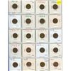 Image 1 : Lot of 20 old U.S. Lincoln cents 1951D to 1967. Includes 1951D, 1951S, 1952D, 1953D, 1953S, 1954D, 1
