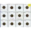 Image 1 : Lot of 12 Canadian George V Small Cents 1920 to 1936. Includes 1920, 1921, 1927, 1928, 1929, 1930, 1