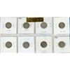 Image 2 : Lot of 8 Canadian George V Silver 10 Cents. Includes 1921, 1928, 1929, 1930, 1931, 1932, 1933 & 1936