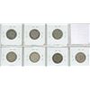 Image 2 : Complete Set of 7 Canadian World War II Silver 25 Cents. 1939 – 1945. Coins grade VG-8 to VF-20.