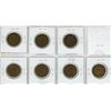 Image 2 : Complete Set of 7 British World War II Half Pennies. 1937 – 1945. Nice.