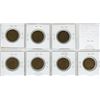 Image 2 : Complete Set of 7 British World War II Half Pennies. 1937 – 1945. Nice.