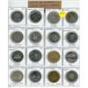 Image 1 : Lot of 16 Alberta Trade Dollars & Medals. Includes Alberta 75th Anniversary, David’s Lounge, Calgary