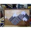 Image 1 : Hand Made Mountain Art