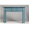 Image 1 : Federal-style Mantel in Blue Paint,