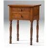 Image 1 : Ohio Sheraton Cherry Two-Drawer Stand