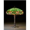 Image 1 : Pittsburgh Attribution Table Lamp with Leaded Shade,