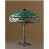 Image 2 : Pittsburgh Attribution Table Lamp with Leaded Shade,