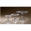 Image 1 : Graduated Glass Cake Stands,