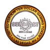Image 1 : .999 Silver Suncoast Las Vegas, Nevada $10 Casino Limited Edition Gaming Token