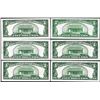 Image 2 : Lot of (6) 1934A/C/D $5 Silver Certificate Notes