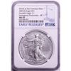 Image 1 : 2021-(S) Type 1 $1 American Silver Eagle Coin NGC MS69 Early Release Emergency Issue
