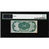 Image 2 : 1874 Fifth Issue 50 Cents Fractional Currency Note Fr.1381 PMG About Uncirculated 53