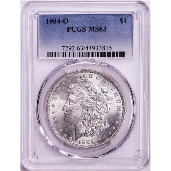 1904-O $1 Morgan Silver Dollar Coin PCGS MS63